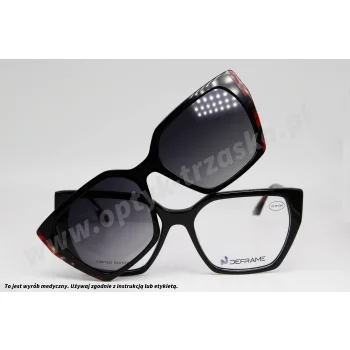 Okulary korekcyjne z nakładką DEFRAME 8679UMI-S C1