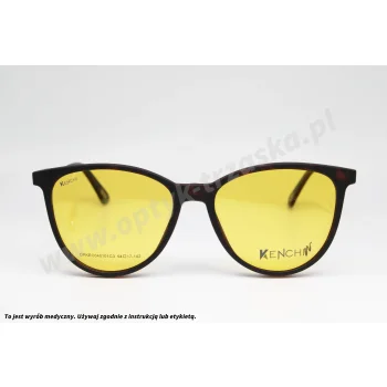 Okulary korekcyjne z nakładkami KENCHI OPKEC 040101 C3