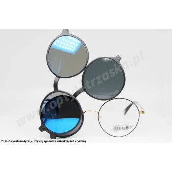Okulary korekcyjne z nakładkami KENCHI OPKEC 050503 C3