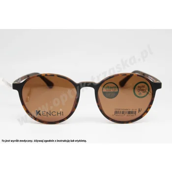 Okulary korekcyjne z nakładkami KENCHI OPKEC 050406 C3