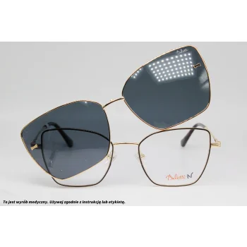 Okulary korekcyjne z nakładką BELUTTI BRM 063 C1
