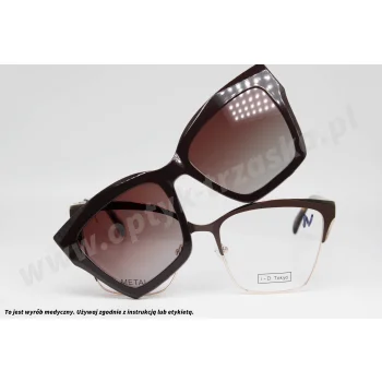 Okulary korekcyjne z nakładką i-D TOKYO ID 8235 C2
