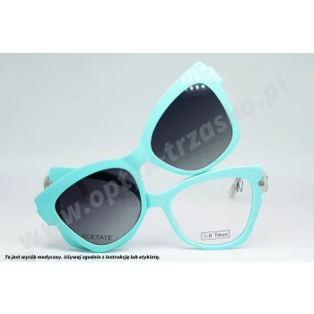 Okulary korekcyjne z nakładką i-D TOKYO ID 6494 C2