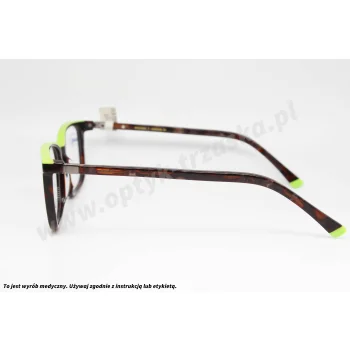 Okulary korekcyjne LES YEUX DOUX BL 316 BROWN T GREEN