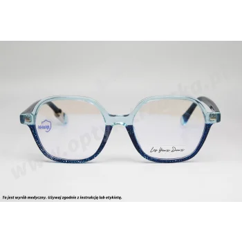 Okulary korekcyjne LES YEUX DOUX BL 378 TRANS BLUE