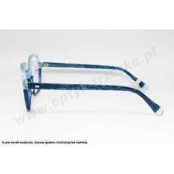 Okulary korekcyjne LES YEUX DOUX BL 378 TRANS BLUE