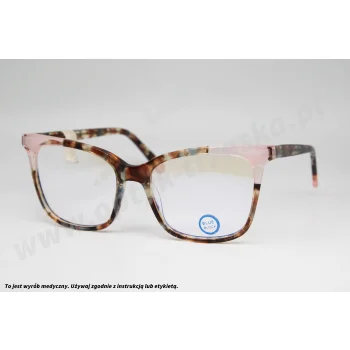 Okulary korekcyjne LES YEUX DOUX BL 042 BROWN TORTOISE