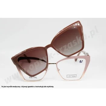 Okulary korekcyjne z nakładką i-D TOKYO ID 8722 C2