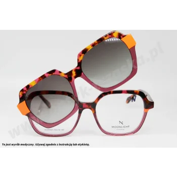 Okulary korekcyjne z nakładką MOONLIGHT GLM 6023 C3