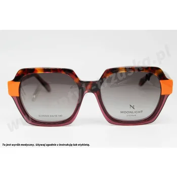 Okulary korekcyjne z nakładką MOONLIGHT GLM 6023 C3
