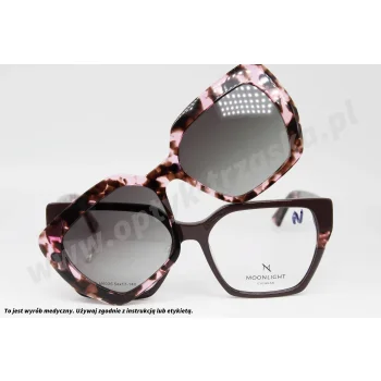 Okulary korekcyjne z nakładką MOONLIGHT GLM 6025 C2
