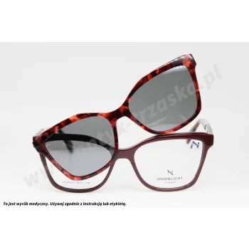 Okulary korekcyjne z nakładką MOONLIGHT GLM 6027 C2
