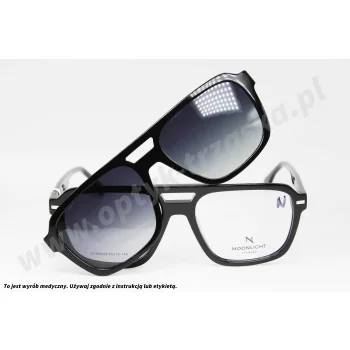 Okulary korekcyjne z nakładką MOONLIGHT GLM 6026 C1