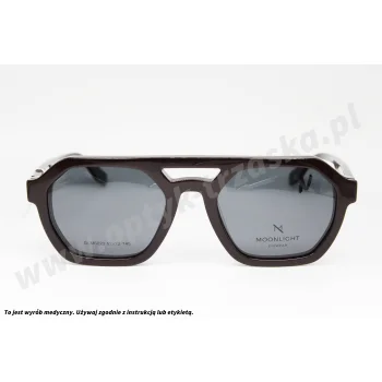 Okulary korekcyjne z nakładką MOONLIGHT GLM 6022 C3