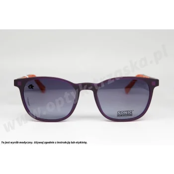 Okulary korekcyjne z nakładką SONIC SO 20003 C654