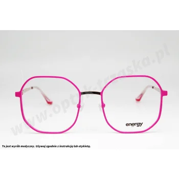 Okulary korekcyjne MASSI ENERGY 03 HOT PINK GOLD