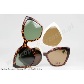 Okulary korekcyjne z nakładkami H1N1 TRCA 329 COL.03