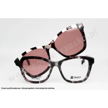 Okulary korekcyjne z nakładką ENJOY CLPA 055 COL.03