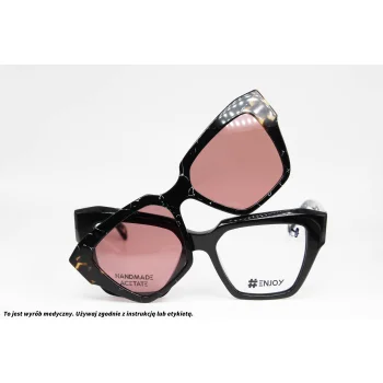 Okulary korekcyjne z nakładką ENJOY CLPA 056 COL.01