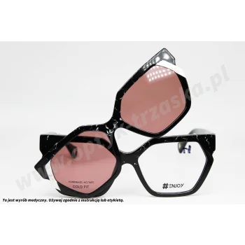 Okulary korekcyjne z nakładką ENJOY CLPA 054 COL.01
