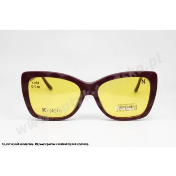 Okulary korekcyjne z nakładkami KENCHI OPKEC 030402 C3