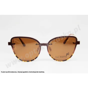 Okulary korekcyjne z nakładką LA MARRU LA 41144 C2