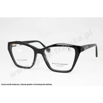 Okulary korekcyjne z nakładką ANA HICKMANN AH 6631G A01G