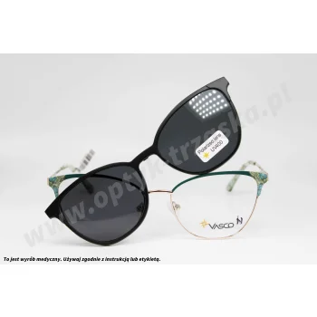 Okulary korekcyjne z nakładką VASCO 4330 C9