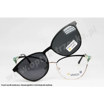 Okulary korekcyjne z nakładką VASCO 4330 C3