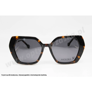 Okulary korekcyjne z nakładką MOLOKA MC 2604 C3
