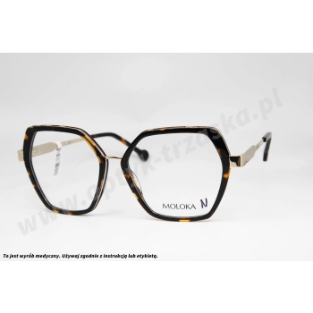 Okulary korekcyjne z nakładką MOLOKA MC 2604 C3