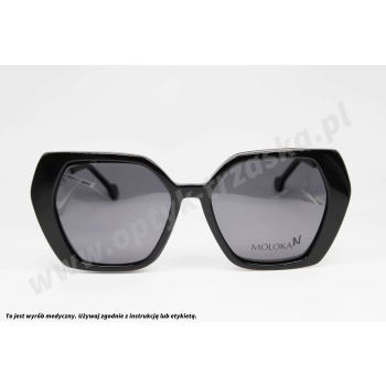Okulary korekcyjne z nakładką MOLOKA MC 2604 C1