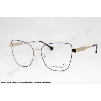 Okulary korekcyjne z nakładką MOLOKA MC 2602 C3