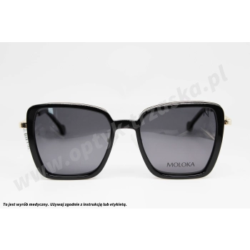 Okulary korekcyjne z nakładką MOLOKA MC 2603 C1