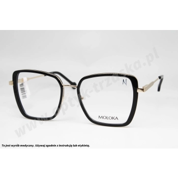 Okulary korekcyjne z nakładką MOLOKA MC 2603 C1