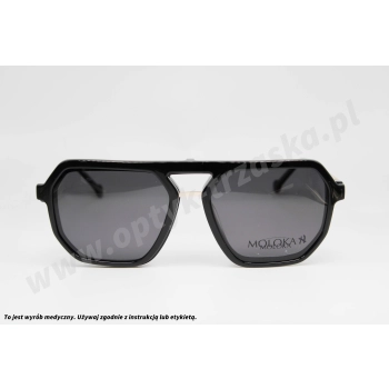Okulary korekcyjne z nakładką MOLOKA MC 2549 C1