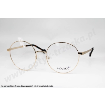 Okulary korekcyjne z nakładką MOLOKA MC 2619 C2