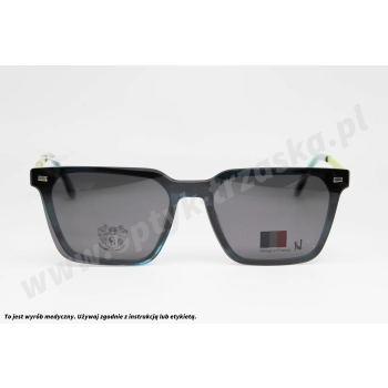 Okulary korekcyjne z nakładką SAINT CLIQ 140005LJH C4