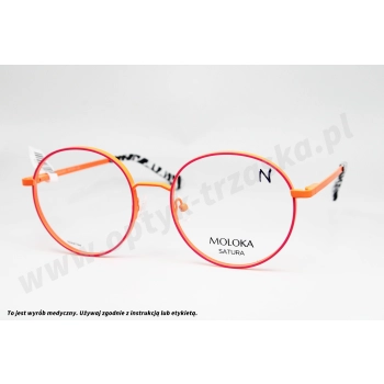Okulary korekcyjne z nakładką MOLOKA MC 2621 C2