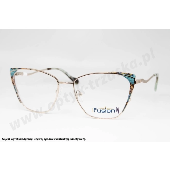 Okulary korekcyjne z nakładką FUSION 8903 C9