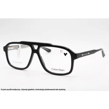 Okulary korekcyjne z nakładką CALVIN KLEIN JEANS CK 24549 001