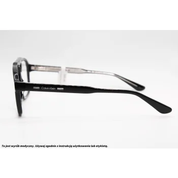 Okulary korekcyjne z nakładką CALVIN KLEIN JEANS CK 24549 001
