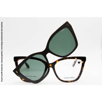 Okulary korekcyjne z nakładką CALVIN KLEIN JEANS CK 24550 206