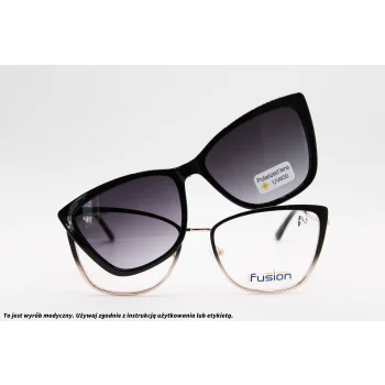 Okulary korekcyjne z nakładką FUSION 8454 C3