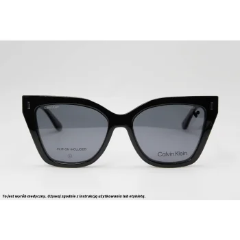 Okulary korekcyjne z nakładką CALVIN KLEIN CK 24550 001