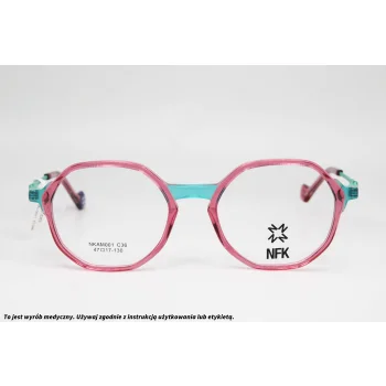 Okulary korekcyjne NOT FOR KIDS NKAM 001 C36