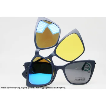 Okulary korekcyjne z nakładkami KENCHI KEC 050508 C2