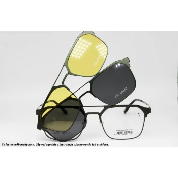 Okulary korekcyjne z nakładkami MAGNETIC MCC 080202 C3