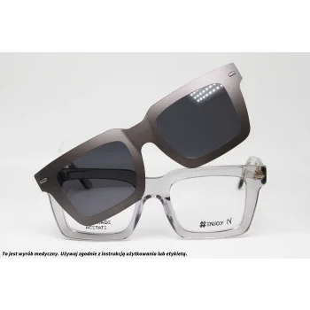 Okulary korekcyjne z nakładką ENJOY CLPA 039 COL.04