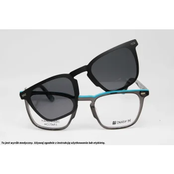 Okulary korekcyjne z nakładką ENJOY CLPA 034 COL.03